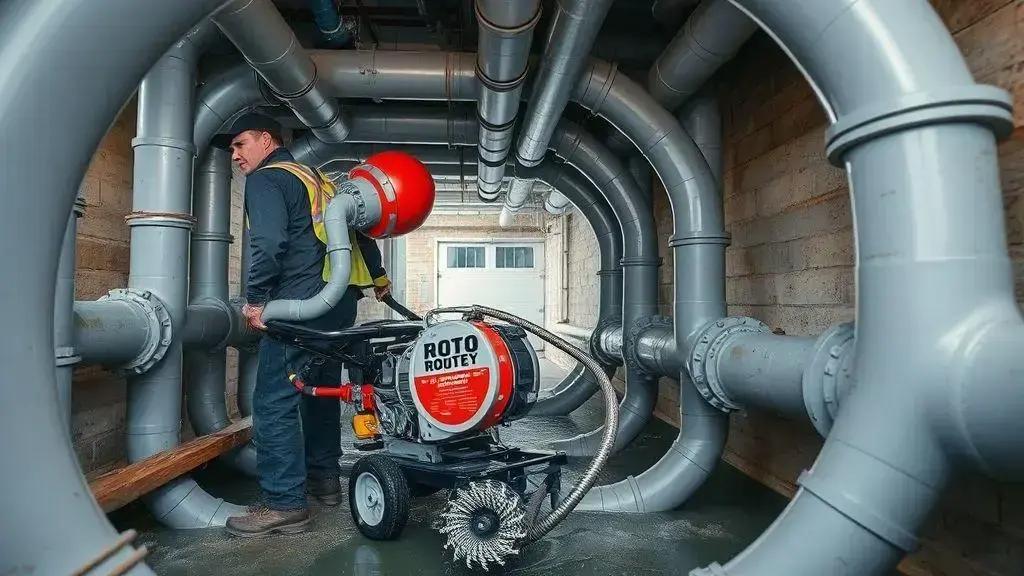 Como a tecnologia Roto Rooter transforma o desentupimento Como a tecnologia Roto Rooter transforma o desentupimento