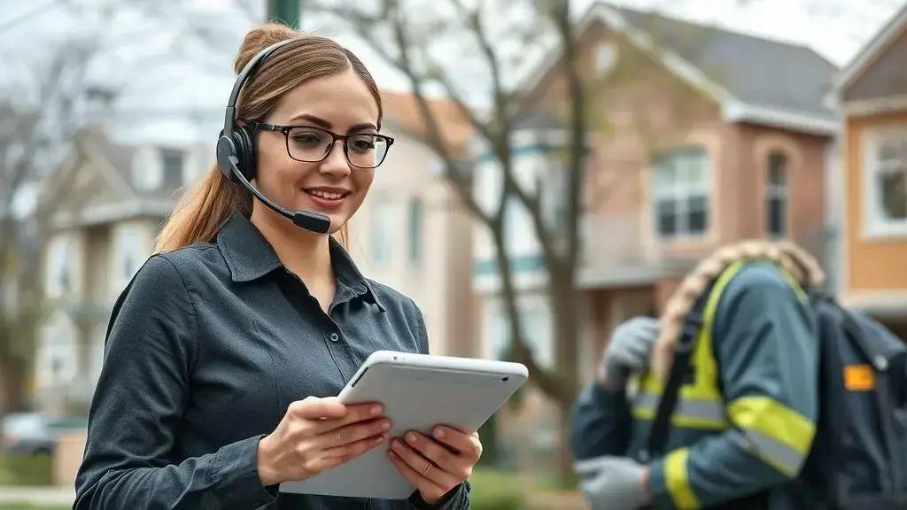 Contato para serviço de localização de vazamento