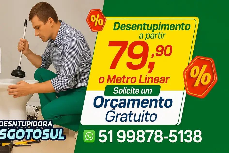 Desentupidora em Alvorada - Desentupidora Esgotosul