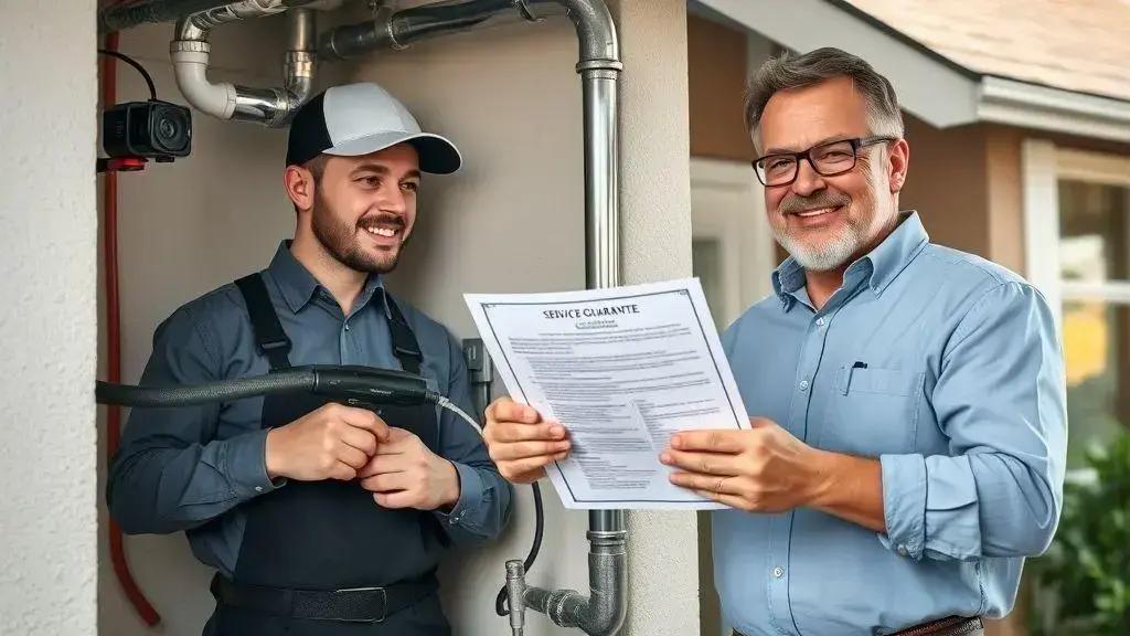 Etapas do serviço de desentupimento Etapas do serviço de desentupimento