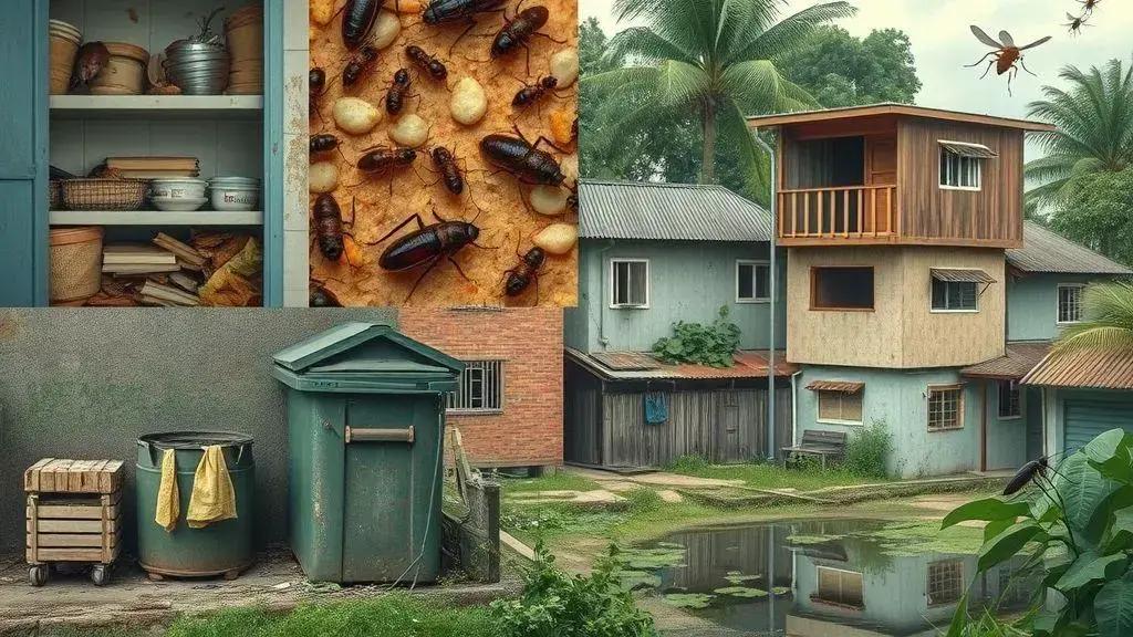 Principais pragas encontradas em Porto Alegre Principais pragas encontradas em Porto Alegre