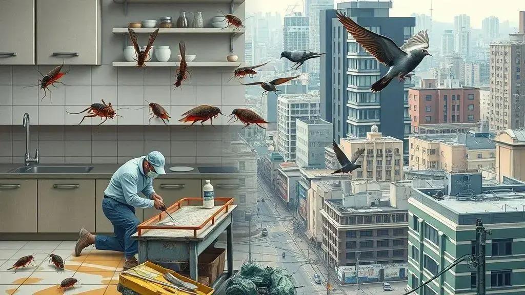 Principais pragas urbanas em Porto Alegre