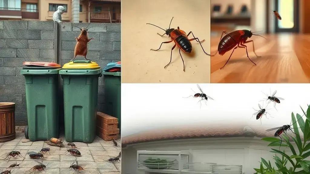 Principais tipos de pragas em Porto Alegre