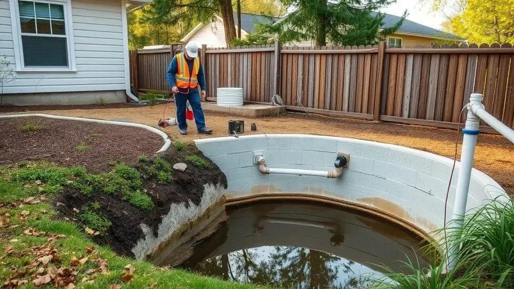 Quando realizar a limpeza da fossa Quando realizar a limpeza da fossa