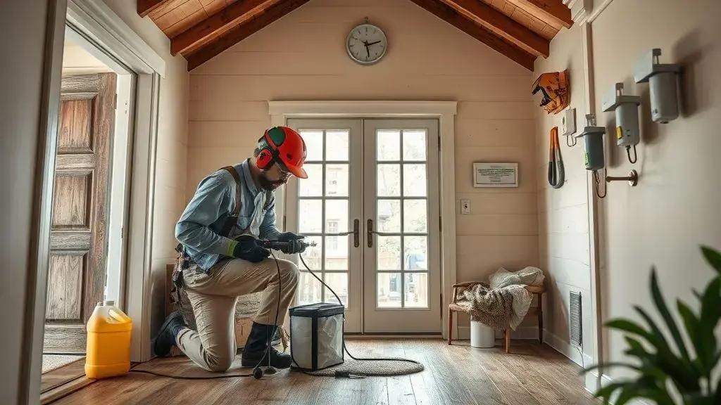 Técnicas e produtos usados no serviço